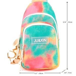 Tye dye sling bag